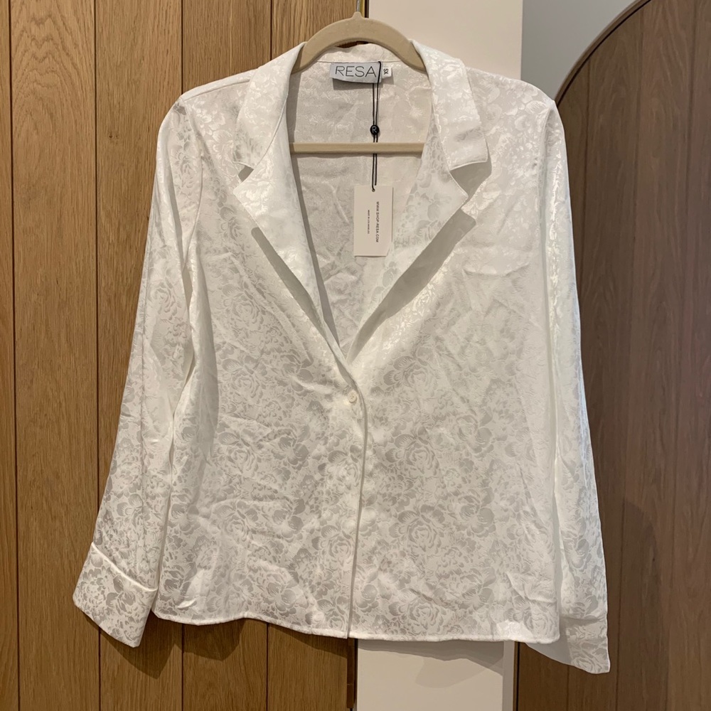 Real White Blouse